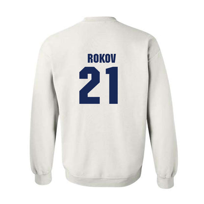 Marquette - NCAA Men's Soccer : Gabriel Rokov - Sports Shersey Crewneck Sweatshirt-1