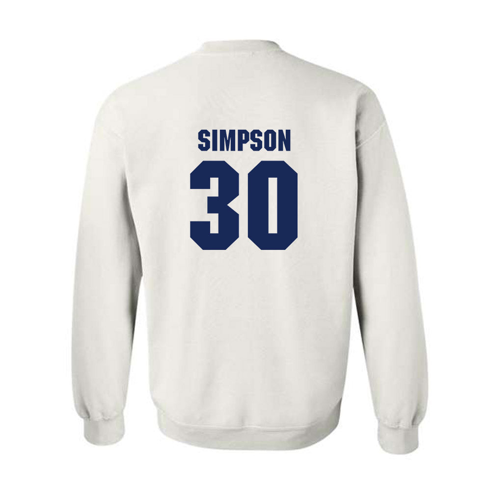 Marquette - NCAA Men's Soccer : Cameron Simpson - Sports Shersey Crewneck Sweatshirt-1