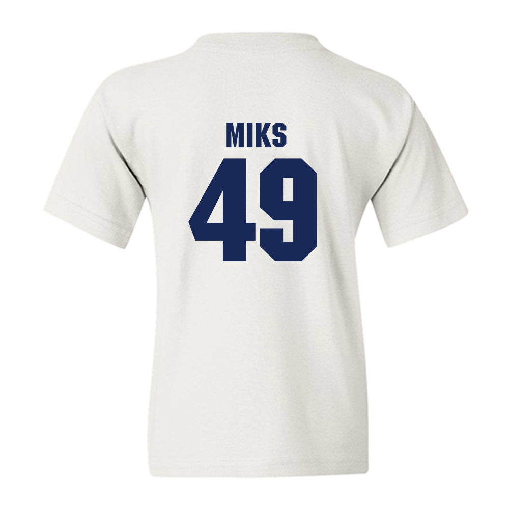 Marquette - NCAA Men's Lacrosse : Carson Miks - Sports Shersey Youth T-Shirt-1