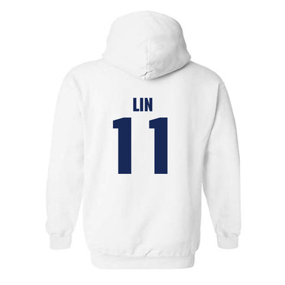 Marquette - NCAA Women's Basketball : Yuhan Lin - Sports Shersey Hooded Sweatshirt-1