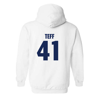 Marquette - NCAA Men's Lacrosse : Troy Teff - Sports Shersey Hooded Sweatshirt-1