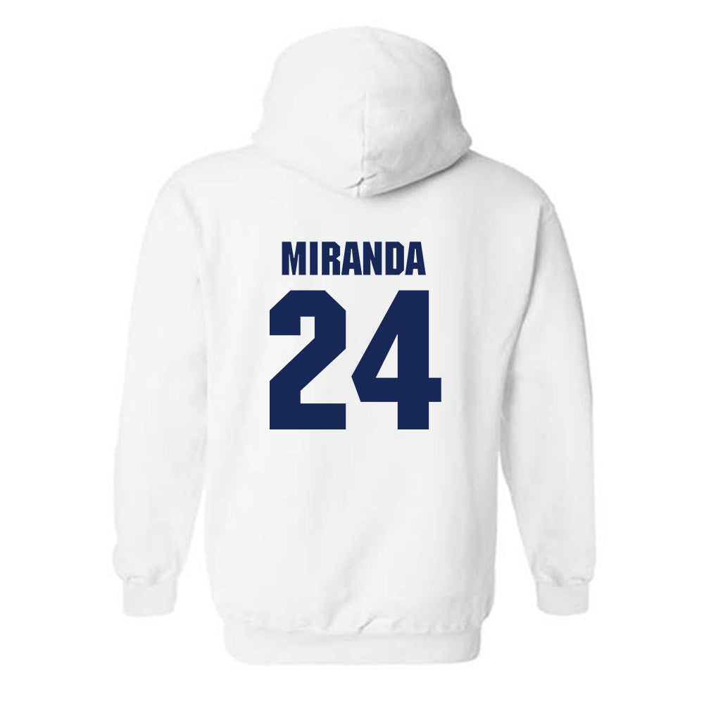 Marquette - NCAA Men's Soccer : Gabriel Miranda - Sports Shersey Hooded Sweatshirt-1