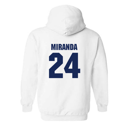 Marquette - NCAA Men's Soccer : Gabriel Miranda - Sports Shersey Hooded Sweatshirt-1