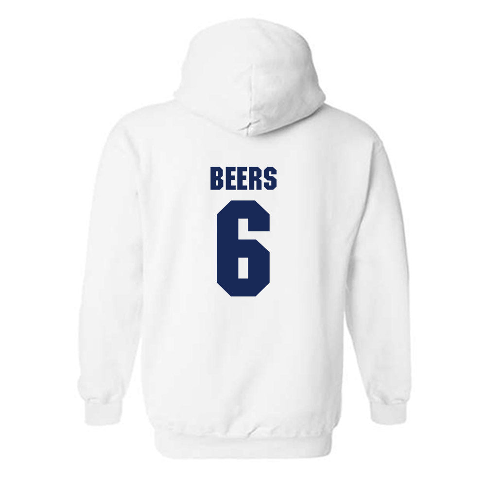 Marquette - NCAA Women's Volleyball : Alicia Beers - Sports Shersey Hooded Sweatshirt-1