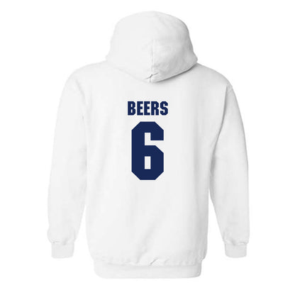 Marquette - NCAA Women's Volleyball : Alicia Beers - Sports Shersey Hooded Sweatshirt-1