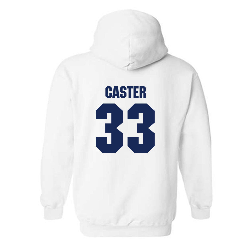 Marquette - NCAA Men's Lacrosse : Chandler Caster - Sports Shersey Hooded Sweatshirt-1