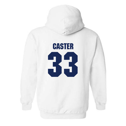Marquette - NCAA Men's Lacrosse : Chandler Caster - Sports Shersey Hooded Sweatshirt-1