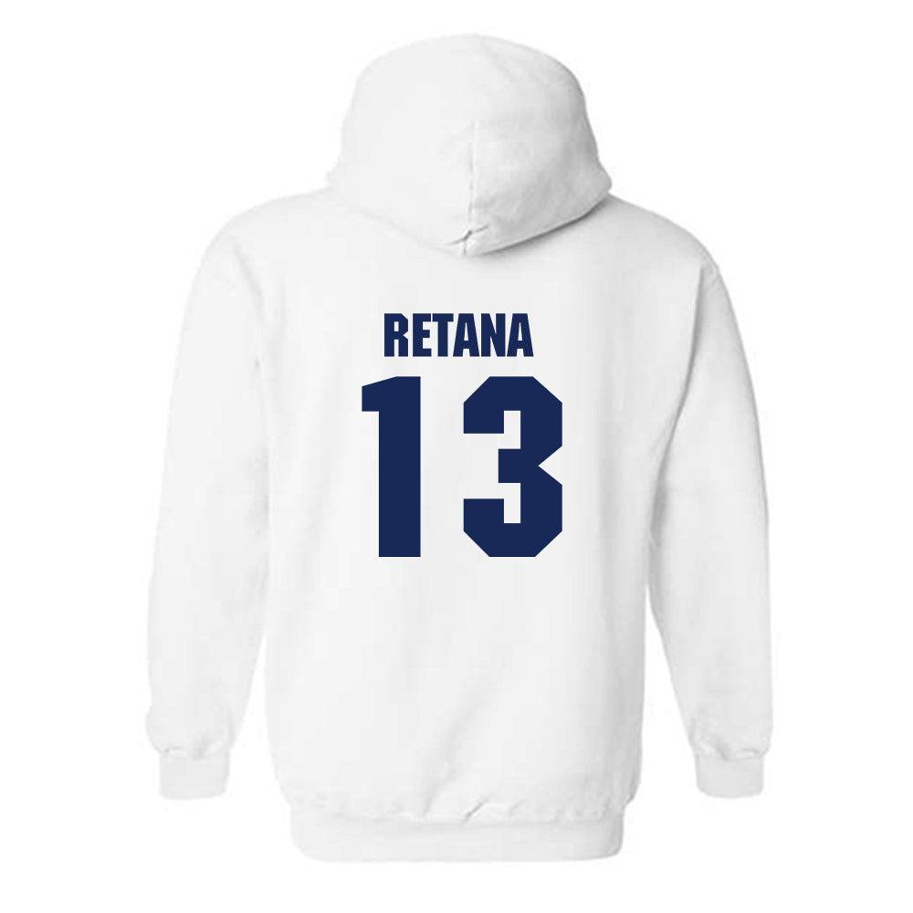 Marquette - NCAA Women's Soccer : Gabriela Retana - Sports Shersey Hooded Sweatshirt-1