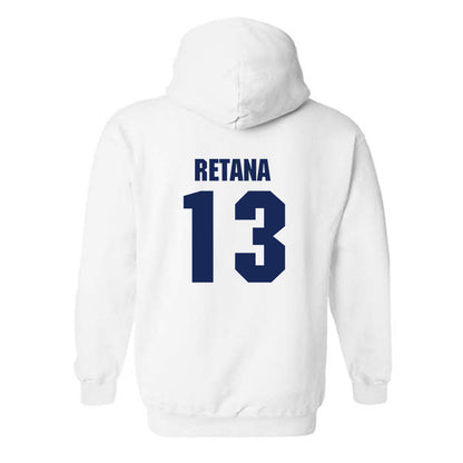 Marquette - NCAA Women's Soccer : Gabriela Retana - Sports Shersey Hooded Sweatshirt-1