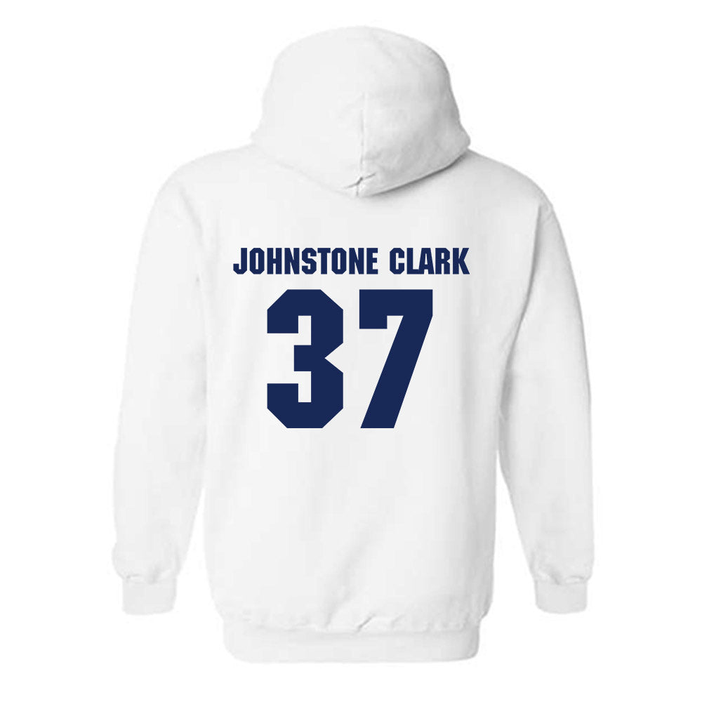 Marquette - NCAA Men's Lacrosse : Pierce Johnstone Clark - Sports Shersey Hooded Sweatshirt-1