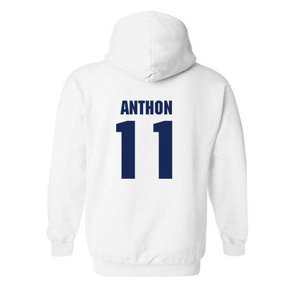 Marquette - NCAA Women's Basketball : Noelle Anthon - Sports Shersey Hooded Sweatshirt-1