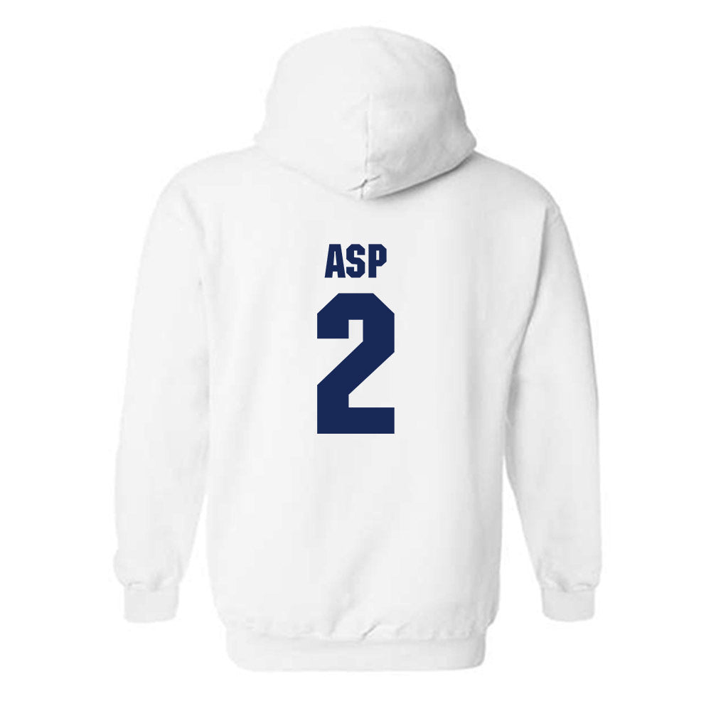 Marquette - NCAA Women's Basketball : Kinley Asp - Sports Shersey Hooded Sweatshirt-1