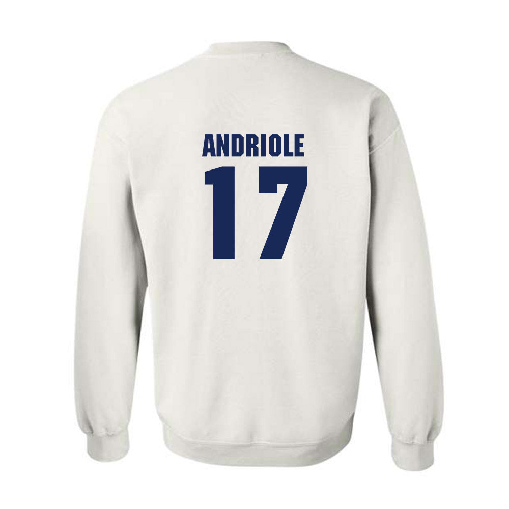 Marquette - NCAA Men's Lacrosse : Thomas Andriole - Sports Shersey Crewneck Sweatshirt-1