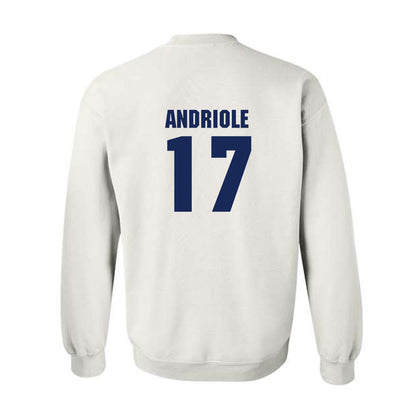 Marquette - NCAA Men's Lacrosse : Thomas Andriole - Sports Shersey Crewneck Sweatshirt-1