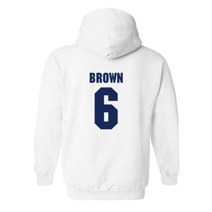 Marquette - NCAA Women's Lacrosse : Haley Brown - Sports Shersey Hooded Sweatshirt-1