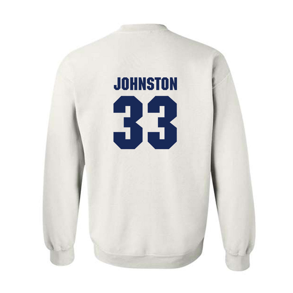 Marquette - NCAA Men's Basketball : Ethan Johnston - Sports Shersey Crewneck Sweatshirt-1