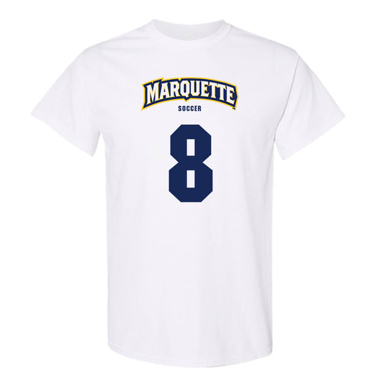 Marquette - NCAA Men's Soccer : Justin Milovanov - Sports Shersey T-Shirt-0