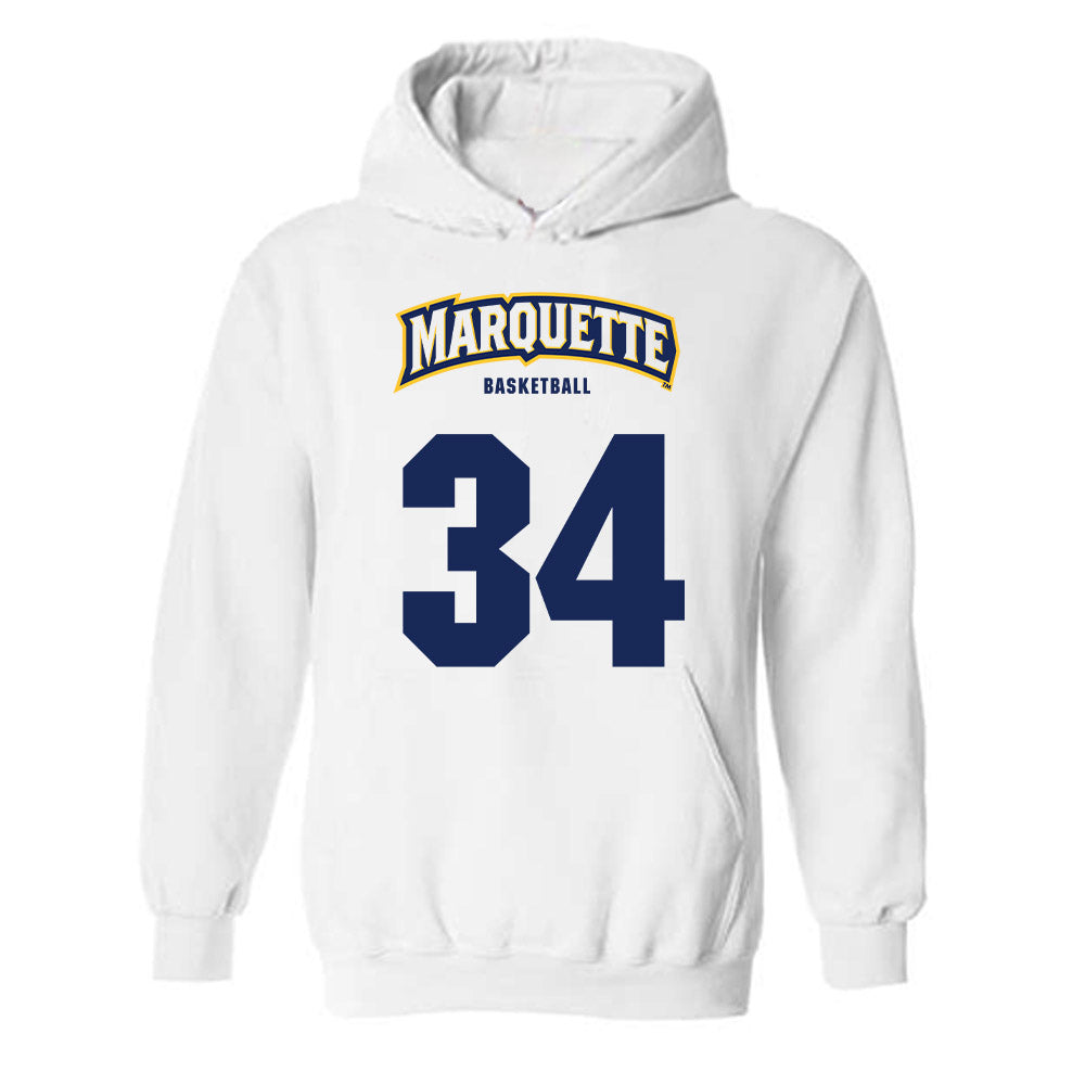Marquette - NCAA Women's Basketball : Kayl Petersen - Sports Shersey Hooded Sweatshirt-0