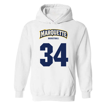 Marquette - NCAA Women's Basketball : Kayl Petersen - Sports Shersey Hooded Sweatshirt-0