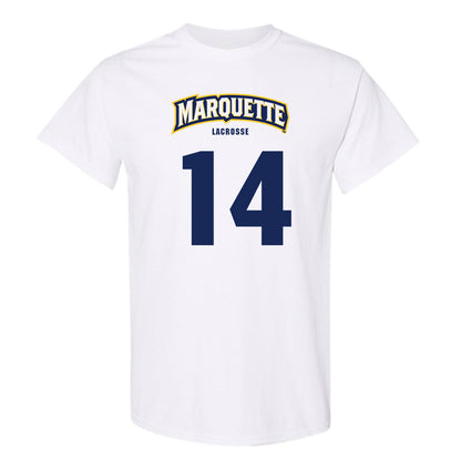 Marquette - NCAA Men's Lacrosse : Beau Westphal - Sports Shersey T-Shirt-0