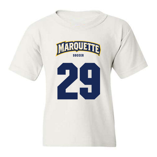 Marquette - NCAA Women's Soccer : Mary Fligg - Sports Shersey Youth T-Shirt-0