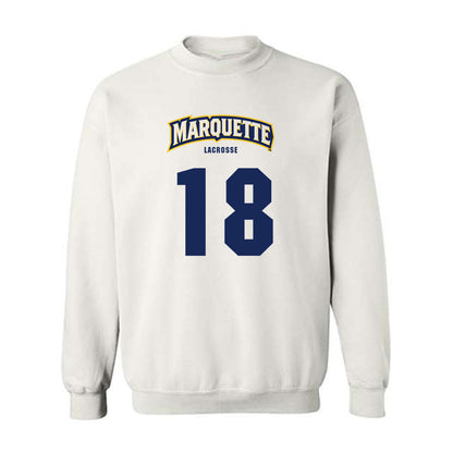 Marquette - NCAA Women's Lacrosse : Riley Schultz - Sports Shersey Crewneck Sweatshirt