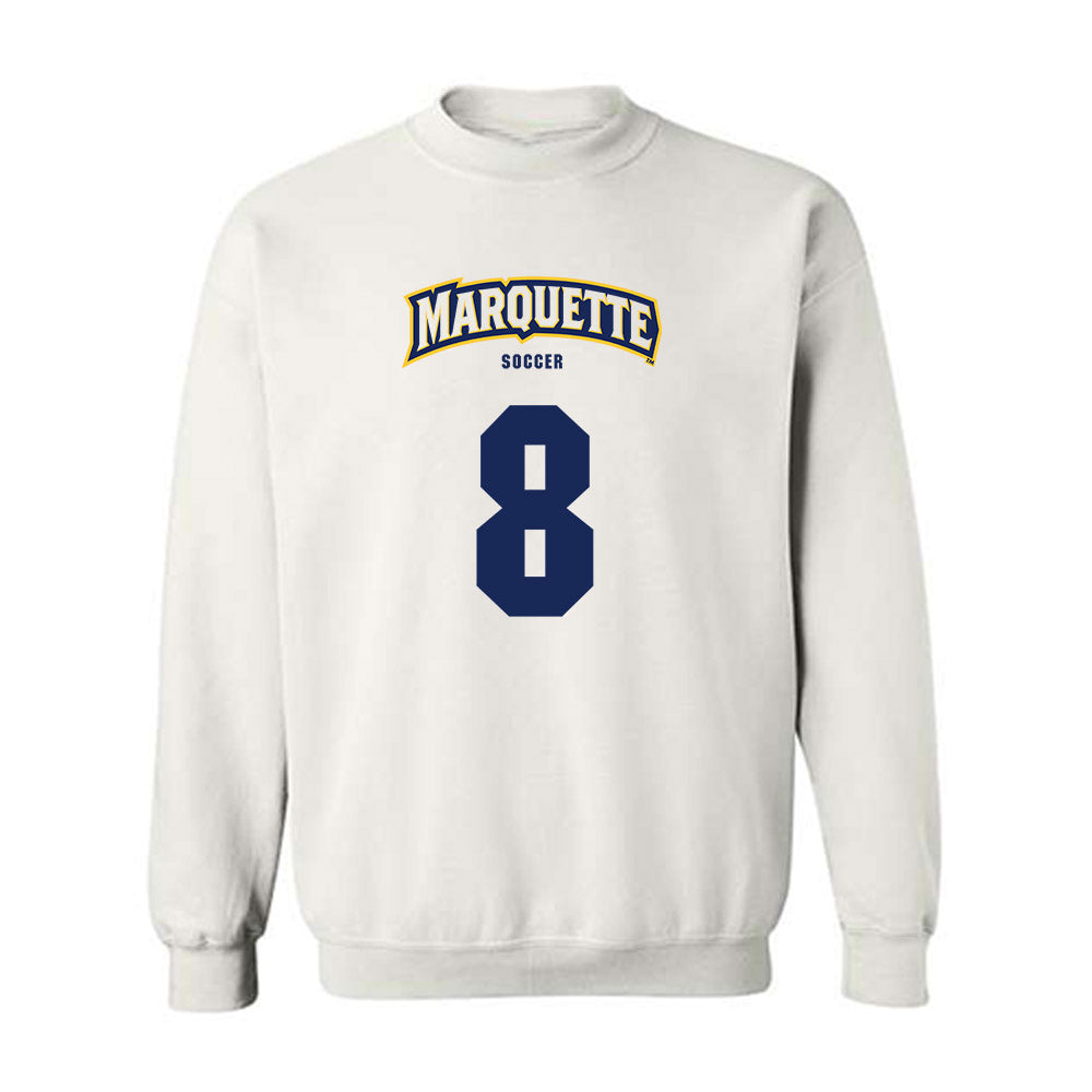 Marquette - NCAA Women's Soccer : Callie Hefner - Sports Shersey Crewneck Sweatshirt-0