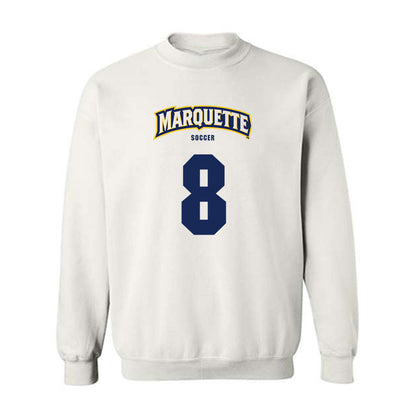 Marquette - NCAA Women's Soccer : Callie Hefner - Sports Shersey Crewneck Sweatshirt-0