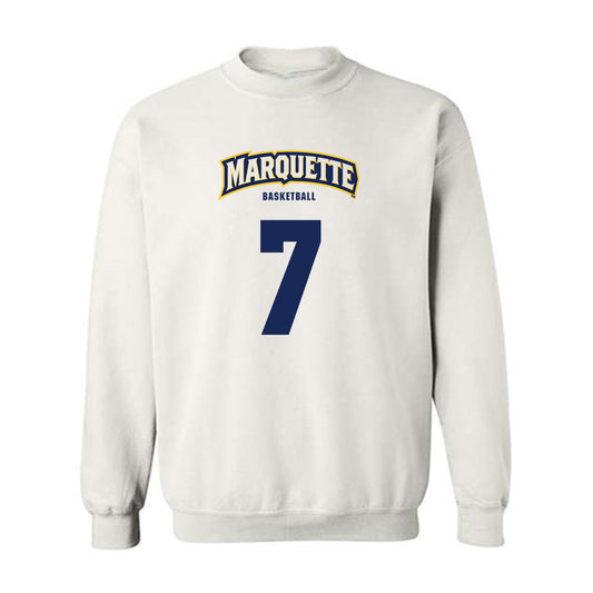 Marquette - NCAA Men's Basketball : Zaide Lowery - Sports Shersey Crewneck Sweatshirt-0