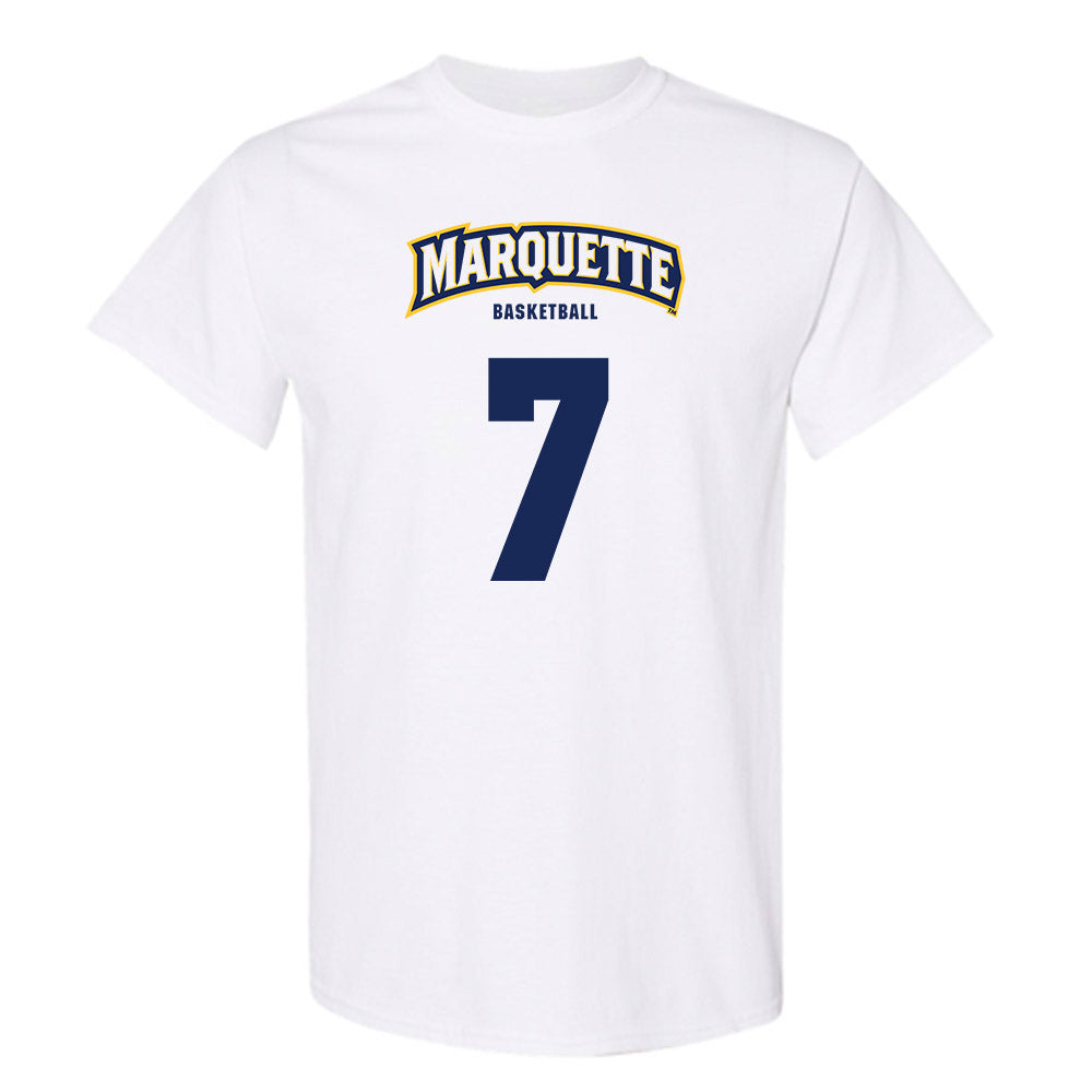 Marquette - NCAA Men's Basketball : Ian Miletic - Sports Shersey T-Shirt-0
