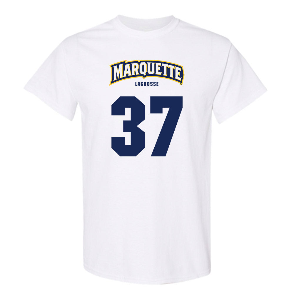 Marquette - NCAA Men's Lacrosse : Pierce Johnstone Clark - Sports Shersey T-Shirt-0
