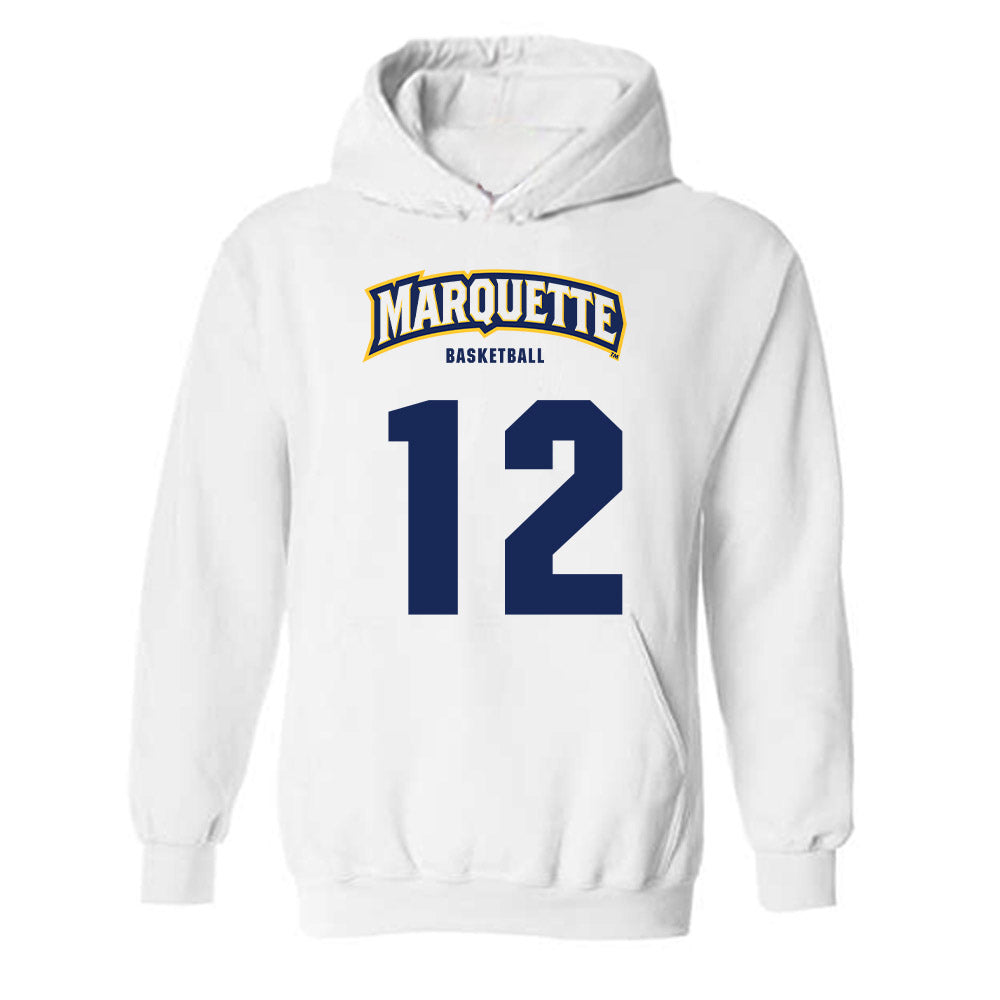 Marquette - NCAA Women's Basketball : Mackenzie Givens - Sports Shersey Hooded Sweatshirt-0