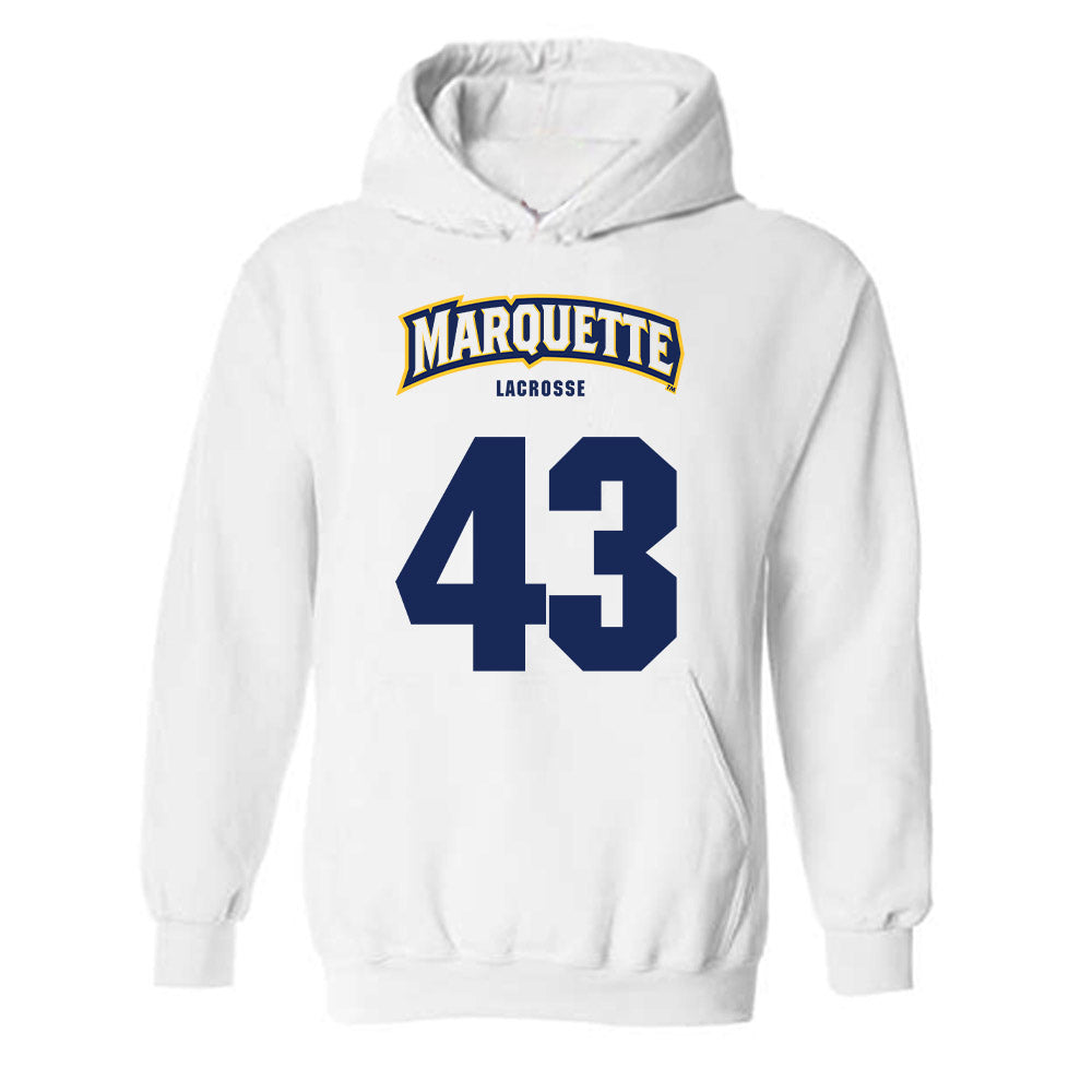 Marquette - NCAA Women's Lacrosse : Gabbi Perino - Sports Shersey Hooded Sweatshirt-0