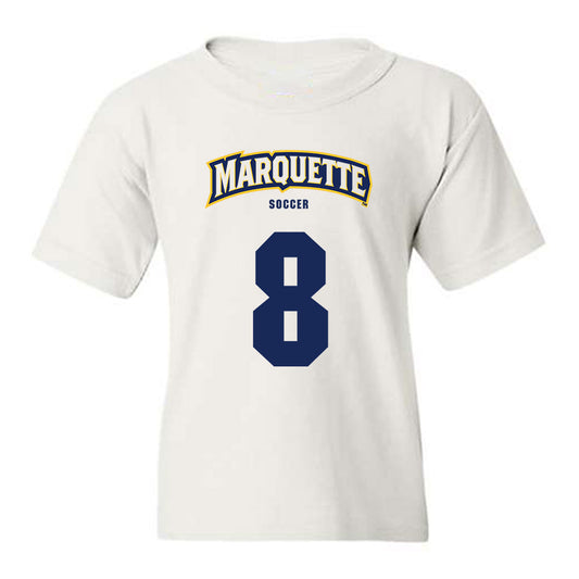 Marquette - NCAA Women's Soccer : Callie Hefner - Sports Shersey Youth T-Shirt-0