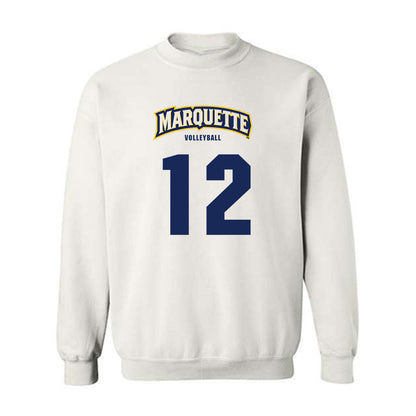 Marquette - NCAA Women's Volleyball : Aubrey Hicks - Sports Shersey Crewneck Sweatshirt-0