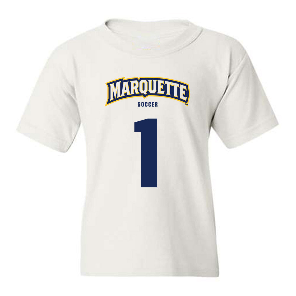 Marquette - NCAA Men's Soccer : Marten Brink - Sports Shersey Youth T-Shirt-0