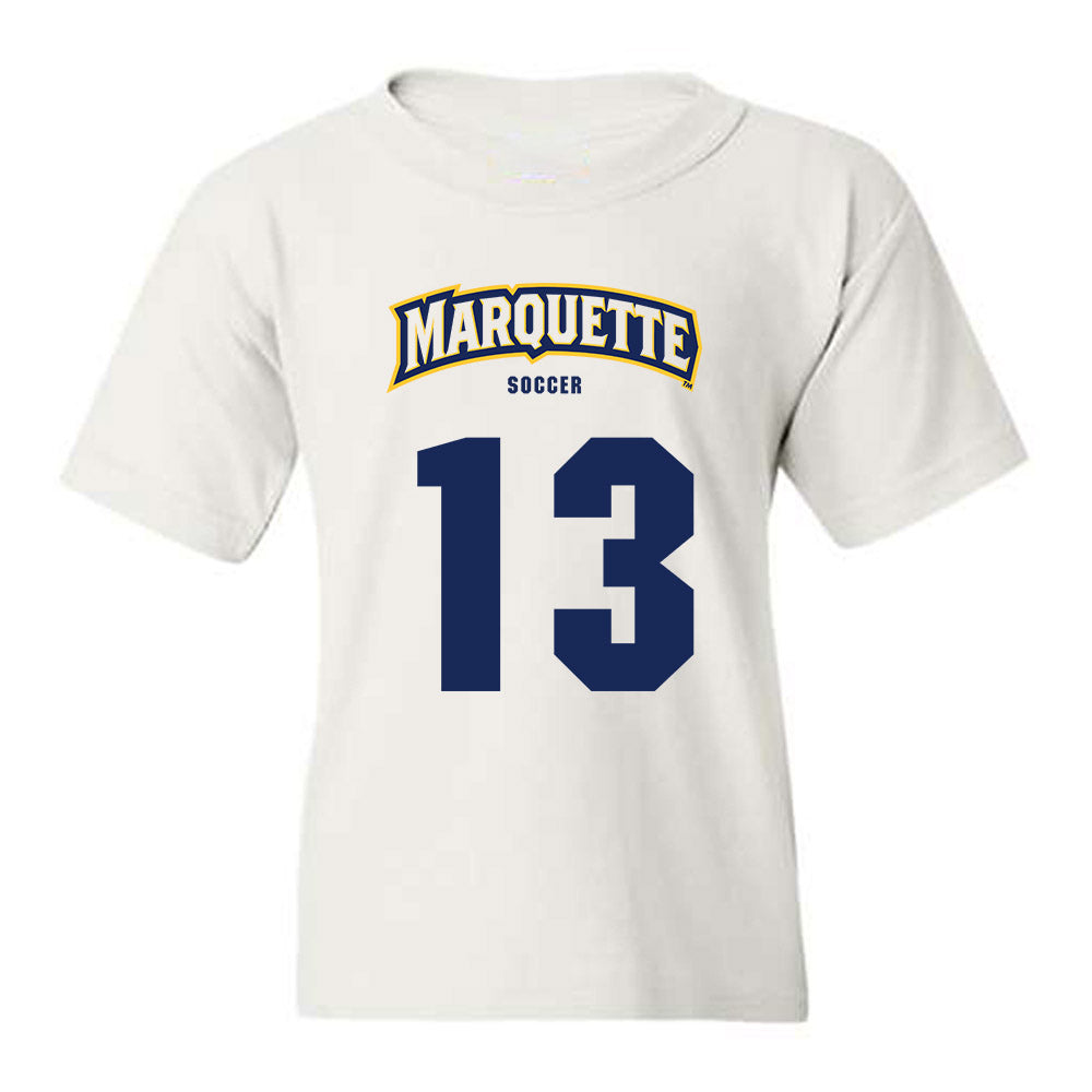 Marquette - NCAA Women's Soccer : Gabriela Retana - Sports Shersey Youth T-Shirt-0