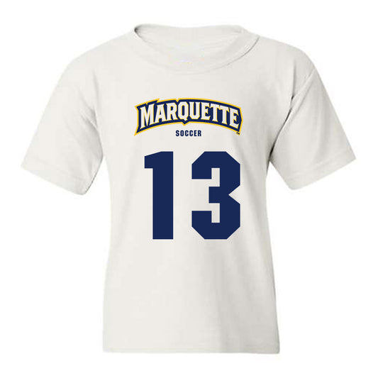Marquette - NCAA Women's Soccer : Gabriela Retana - Sports Shersey Youth T-Shirt-0
