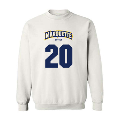 Marquette - NCAA Men's Soccer : Bryce Richards - Sports Shersey Crewneck Sweatshirt-0