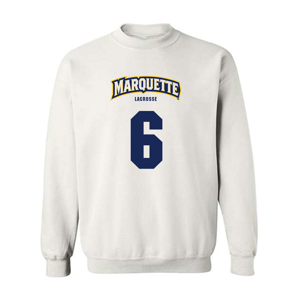 Marquette - NCAA Women's Lacrosse : Haley Brown - Sports Shersey Crewneck Sweatshirt-0