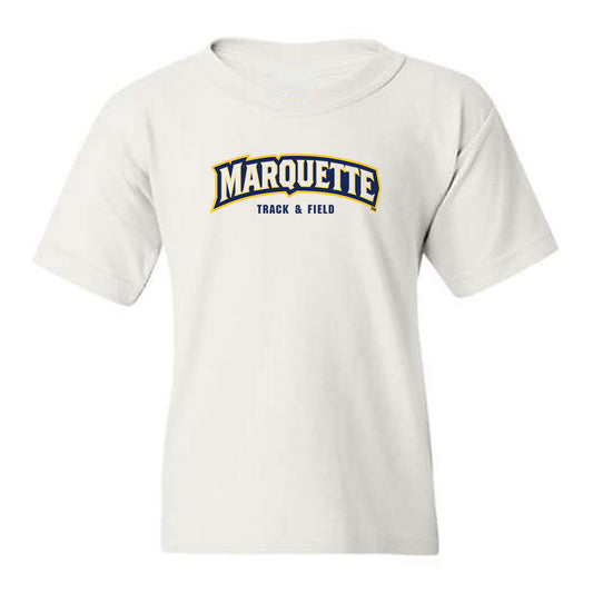 Marquette - NCAA Men's Track & Field : Hunter Robin - Sports Shersey Youth T-Shirt-0