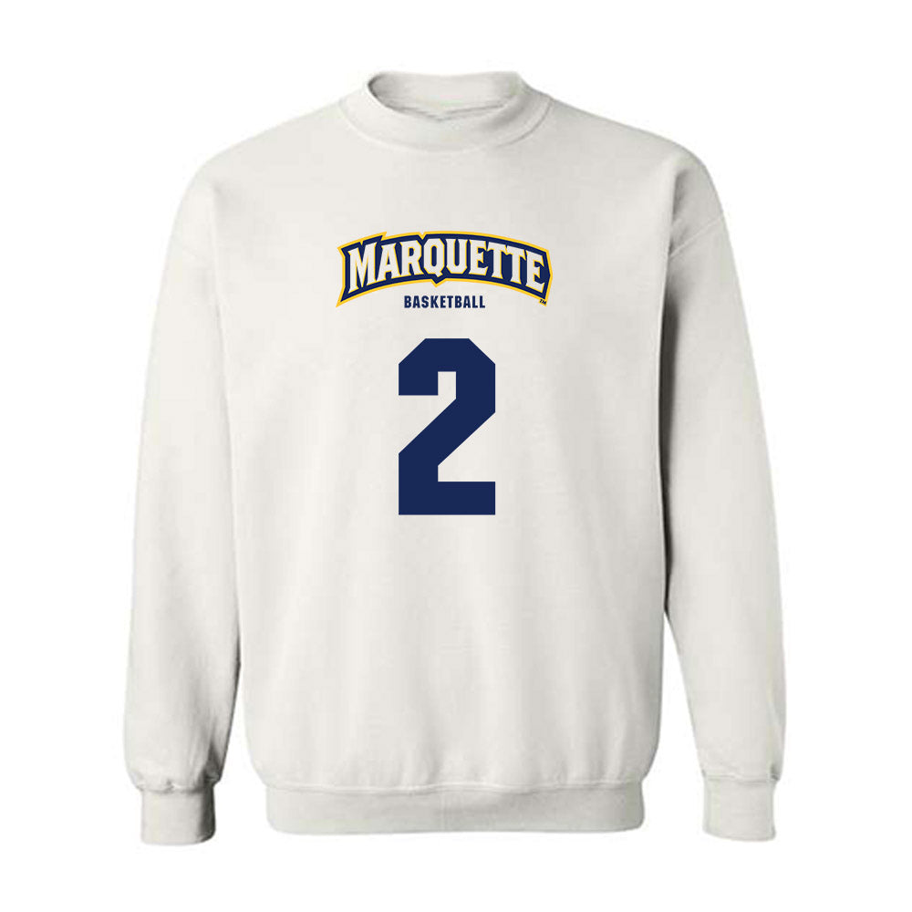 Marquette - NCAA Women's Basketball : Kinley Asp - Sports Shersey Crewneck Sweatshirt-0