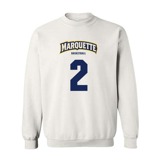 Marquette - NCAA Women's Basketball : Kinley Asp - Sports Shersey Crewneck Sweatshirt-0