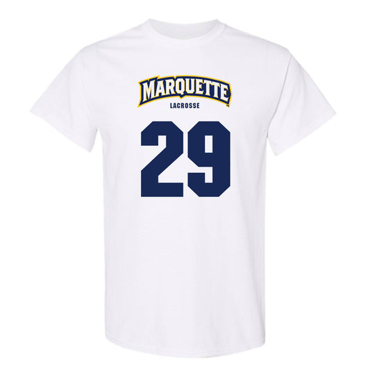 Marquette - NCAA Women's Lacrosse : Megan Hansen - Sports Shersey T-Shirt-0