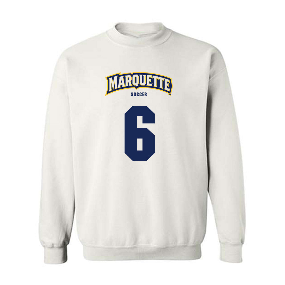 Marquette - NCAA Women's Soccer : Coco dorfman Coco dorfman - Sports Shersey Crewneck Sweatshirt-0