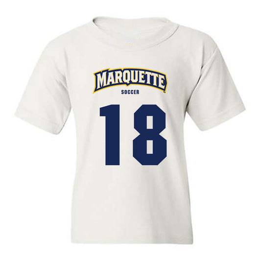 Marquette - NCAA Women's Soccer : Capri Oliviero - Sports Shersey Youth T-Shirt-0