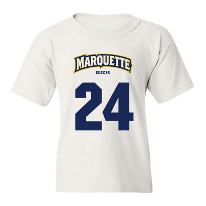 Marquette - NCAA Women's Soccer : Megan Murray - Sports Shersey Youth T-Shirt-0