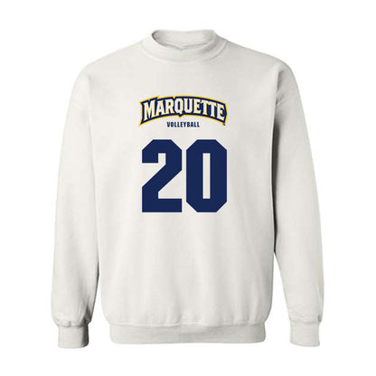 Marquette - NCAA Women's Volleyball : Carson Tyler - Sports Shersey Crewneck Sweatshirt-0