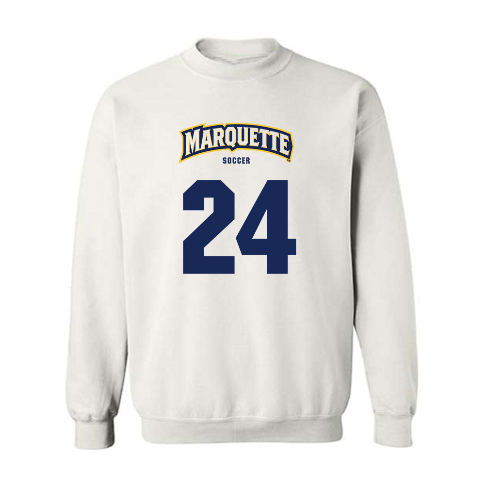 Marquette - NCAA Women's Soccer : Megan Murray - Sports Shersey Crewneck Sweatshirt-0