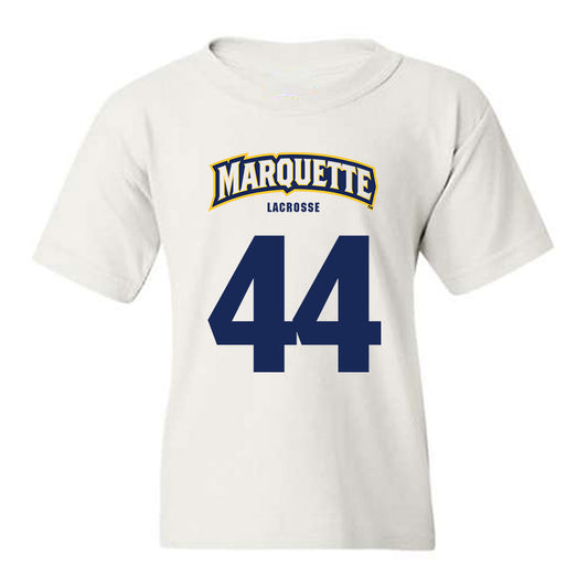 Marquette - NCAA Men's Lacrosse : Beau Westphal - Sports Shersey Youth T-Shirt-0